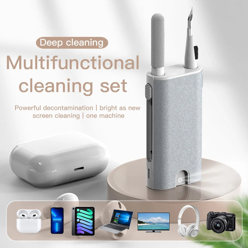 Cleaning Brush Pen For Airpod Pro 3 2 1 5 In 1 Earphone Cleaner Brush Kit Camera Phone Tablet Laptop TV Screen Cleaning Tools