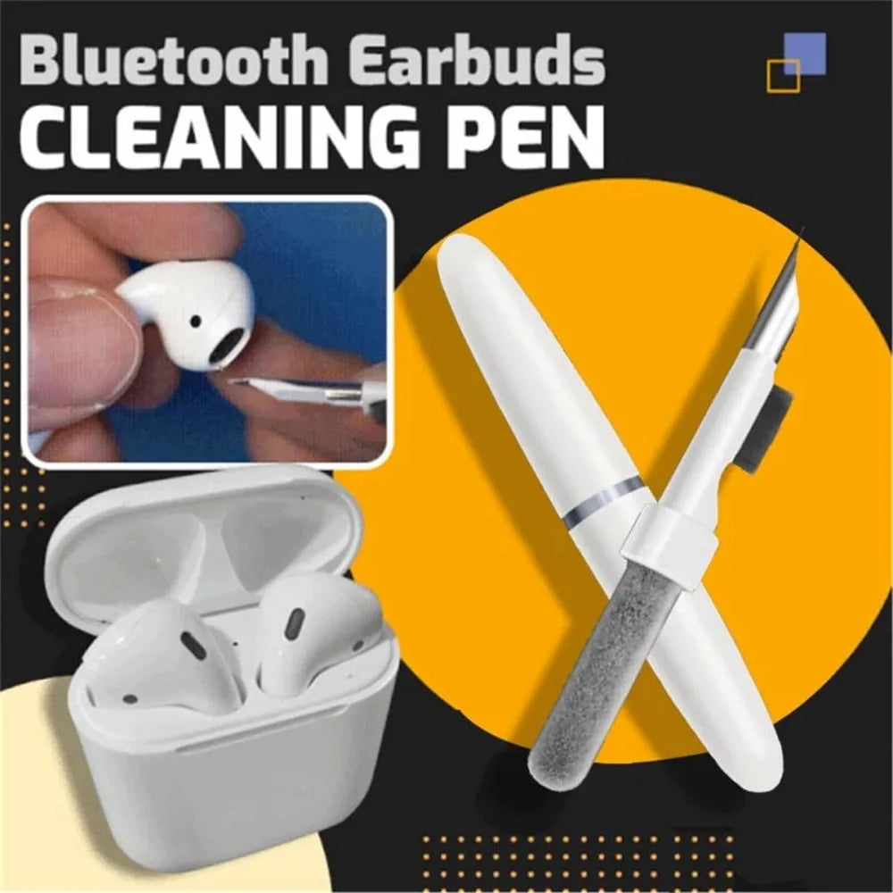 Bluetooth Earbuds Cleaner Kit For Airpods Pro 1 2 Cleaning Pen Brush Bluetooth Earphones Case Cleaning Tools for Xiaomi Huawei